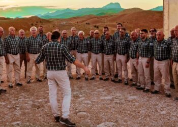 Il coro della Portella ospite del coro Presanella nel cuore delle Dolomiti.