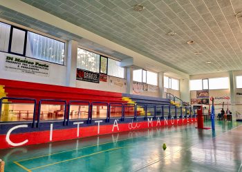 Proseguono i lavori di riqualificazione nella palestra comunale di Manoppello