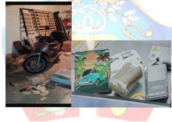 Marijuana, hashish e uno scooter rubato, irruzione dei carabinieri in garage: un arresto