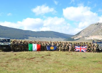 Gli alpini del 9° e il 4th Battalion of the Duke of Lancaster’s Regiment insieme in esercitazione