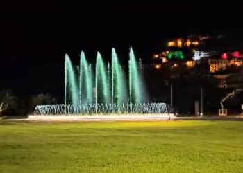 Inaugurata in Abruzzo la più grande fontana danzante pubblica d’Italia