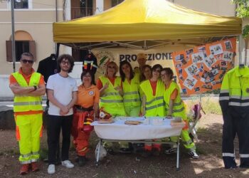 Il gruppo di protezione civile di Tempera festeggia quindici anni di attività