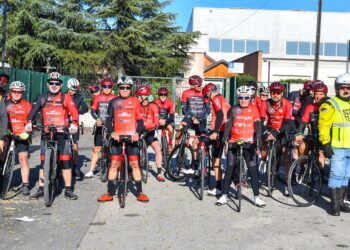 A Pagliare di Morro d’Oro entusiasmo per la pedalata cicloturistica nel ricordo di Mariano Capone