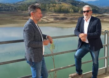 Diga di Penne, conclusi i lavori principali in anticipo sul cronoprogramma