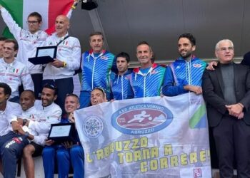 Campionati italiani di corsa, squadra abruzzese conquista il terzo posto