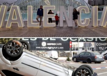 Alluvione a Valencia, famiglia abruzzese nell’inferno di acqua e fango: “è stato un incubo” (foto)