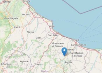 Forte scossa di terremoto di magnitudo 4 in Molise: avvertita anche in Abruzzo