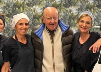 Massimo Boldi nella Marsica, sorpresa e risate al ristorante