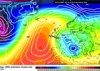 Il meteo in Abruzzo 6 – 11 dicembre: fase diffusamente instabile e moderatamente freddo