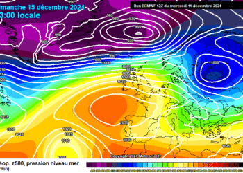 Il meteo in Abruzzo 12 – 18 dicembre: rovesci Venerdì, a seguire generale miglioramento