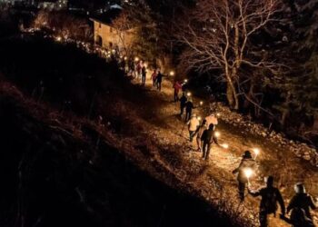 Torna la fiaccolata di fine anno il 30 dicembre a Civitella Alfedena