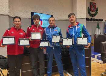 Pioggia di premi per l’Atletica Vomano alla Festa del Coni, cerimonia a Teramo