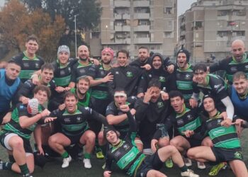 Chiude l’anno in vittoria la Rugby L’Aquila, contro il Villa Pamphili   