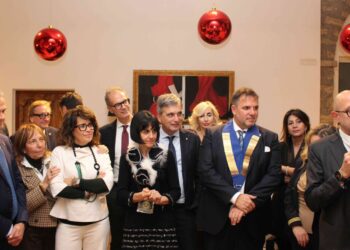 Successo e divertimento per la festa degli auguri del Rotary Club Teramo