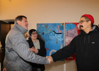 Marsilio a Fontecchio: sopralluogo al restaurato Palazzo Galli, centro socio-culturale