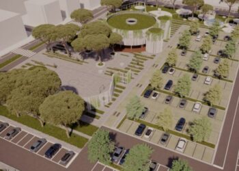 Cresce l’attesa a Giulianova per la fine dei lavori in piazza Dalla Chiesa