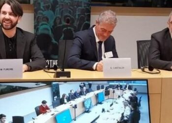 Luciano D’Amico a Bruxelles per la tavola rotonda sul contrasto alla violenza di genere