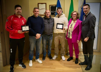 Premiati Camerlengo, Catani, Sborgia e Volpe, Quaglieri: valori sportivi fondamentali per crescita individuale e collettiva
