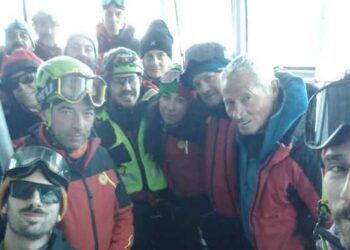 In salvo gli “eroi delle nevi”: ecco i volti dei soccorritori del Gran Sasso