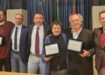 Targhe al merito a Di Pietrantonio, Locasciulli e Setak