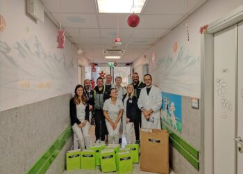 Doni speciali dell’Asd Fuorisella Bike alla pediatria di Val Vibrata