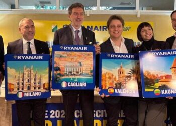 Ryanair investe 100 milioni in Abruzzo, cinque nuove rotte