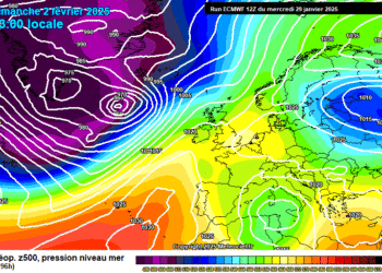 Il meteo in Abruzzo 30 gennaio – 5 febbraio: fine settimana perturbato con piogge e nevicate sui rilievi