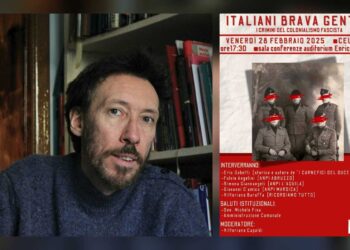 Fascismo, “Italiani brava gente?”: appuntamento a Celano con lo storico Eric Gobetti