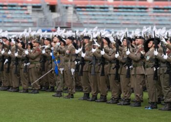 All’Aquila il giuramento di fedeltà alla Repubblica Italiana per il secondo Battaglione del 235esimo RAV Piceno