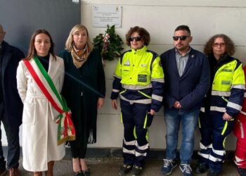 A Giulianova una corona d’alloro per ricordare le vittime della pandemia 