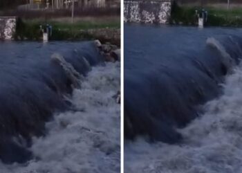 Acque nere nel fiume Liri, scattano i prelievi: indagini in corso