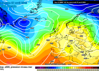 Il meteo in Abruzzo 24 – 30 aprile: condizioni d’instabilità a tratti diffusa su tutta la regione