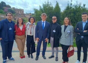 L’archeologo abruzzese Federico Giuliani accoglie i Reali d’Inghilterra nel team di Alberto Angela
