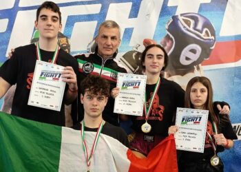 LA Spartans di Roseto vince tre ori ai campionati italiani di kickboxing