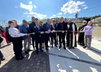 Inaugurato il nuovo percorso di accesso alla Basilica del Volto Santo di Manoppello
