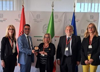 Giorni della missione culturale aquilana VerbumlandiArt in Macedonia e Albania