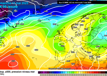 Il meteo in Abruzzo 8 – 14 maggio: condizioni instabili all’insegna di nuvolosità e fenomeni