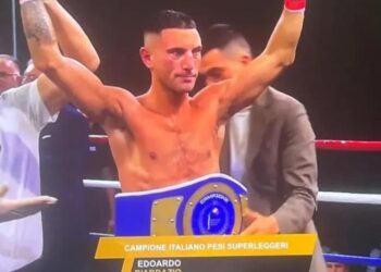 L’atleta abruzzese Edoardo D’Addazio neo campione italiano dei pesi superleggeri