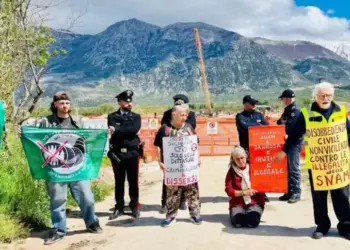 Violano divieti del Questore, denunciati sei No Snam