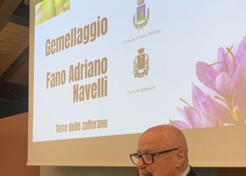 Firmato oggi il Patto di Gemellaggio “Terre dello Zafferano” tra Fano Adriano e Navelli