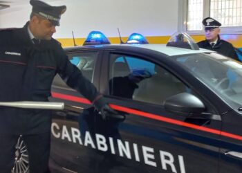 Grossa mazza da baseball sul sedile della macchina, denunciato per porto abusivo di armi