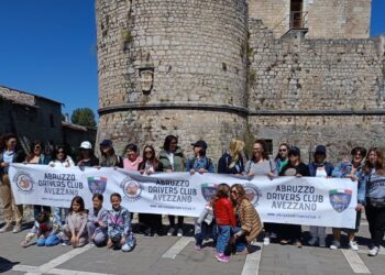 Auto storiche tra le strade della Marsica con “Lady al Volante”: divertimento, arte e natura