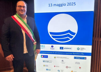 Martinsicuro conferma la Bandiera Blu anche per l’anno 2025, la cerimonia questa mattina a Roma