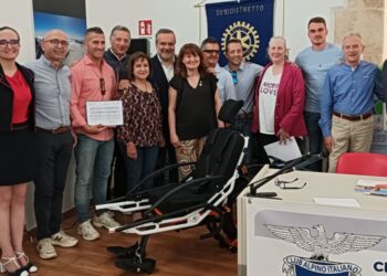 Rotary club L’Aquila dona al Cai una Joëlette elettrica