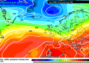 Il meteo in Abruzzo 6 – 11 giugno: fase calda con condizioni generalmente stabili e soleggiate, forse qualche disturbo da Lunedì