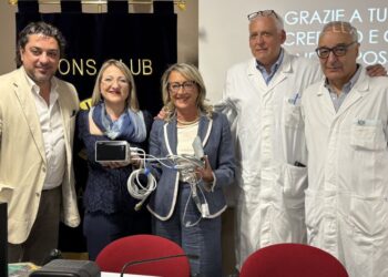 Il Lions Club L’Aquila dona all’ospedale San Salvatore nuove tecnologie per la sala parto
