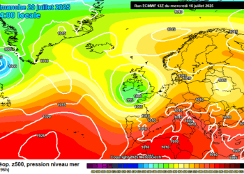 Il meteo in Abruzzo 17 – 23 luglio: qualche rovescio tra Giovedì e Venerdì, più stabile e temperature in aumento a seguire