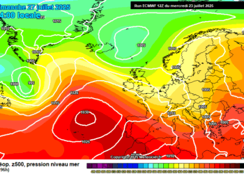 Il meteo in Abruzzo 24 – 30 luglio: gocce fresche ed instabili dal nord atlantico Sabato e Lunedì