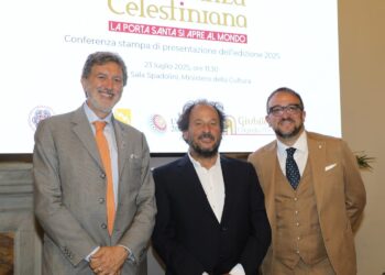 Perdonanza 2025, Marsilio: evento di profilo internazionale e simbolo della rinascita dell’Aquila