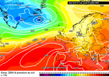 Il meteo in Abruzzo 1 – 6 agosto: possibile lieve disturbo Domenica, ma tuttavia condizioni di tempo abbastanza buono e clima gradevole.